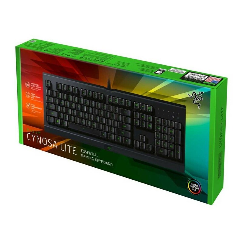 Razer Cynosa Lite Membrane Gaming Keyboard with Razer Chroma RGB