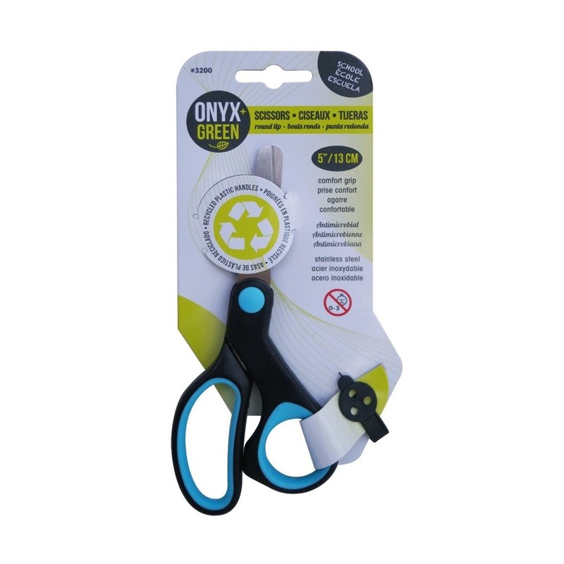 Onyx + Green Scissors 5 Recycled Pet Handles