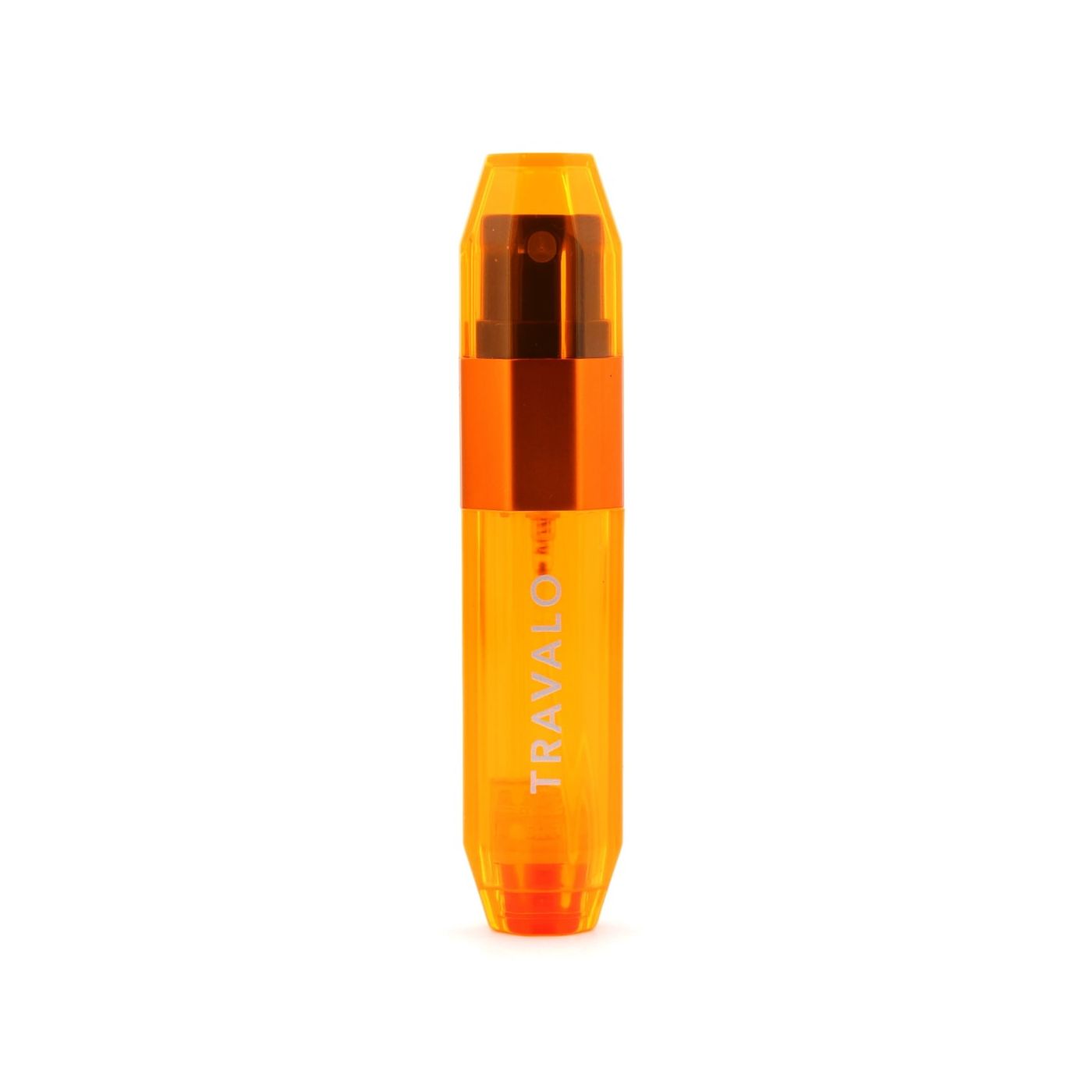 زجاجة عطر قابلة لإعادة الملء لون برتقالي ثلجي 5 مل من ترافالو