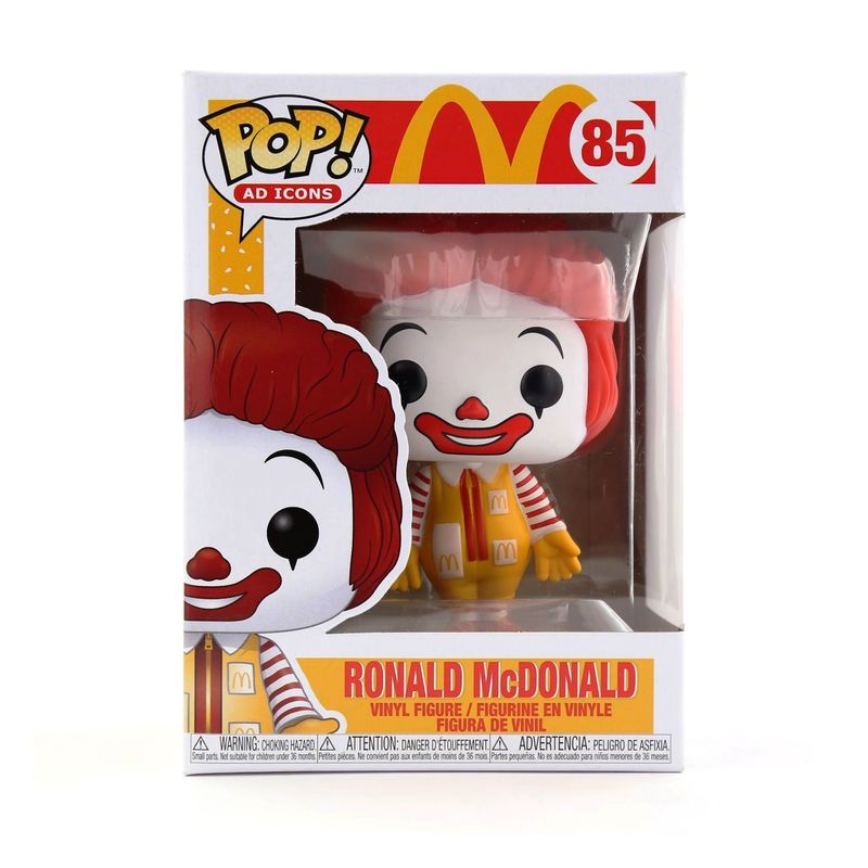Funko Pop Ad Icons Mcdonald's Ronald Mcdonald