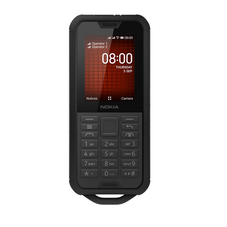 Nokia 800 Tough TA-1189 Feature Phone Black 4 GB/512 MB/Dual SIM