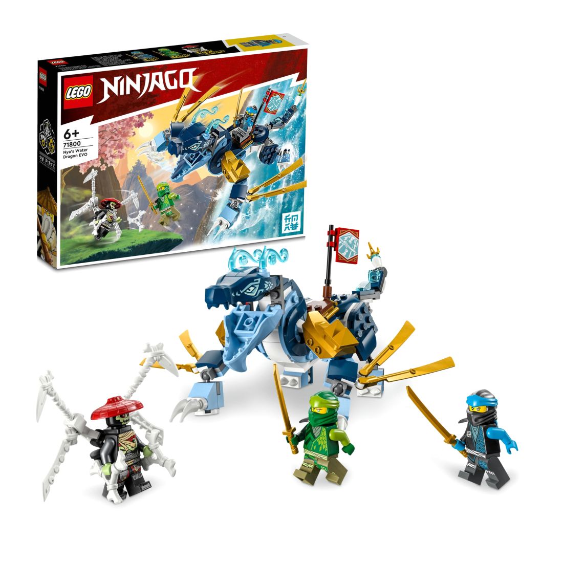 LEGO Ninjago Nya’s Water Dragon Evo 71800 (173 Pieces)