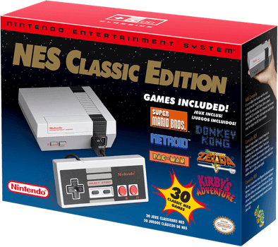 Nintendo NES Classic Edition with 30 Games Console