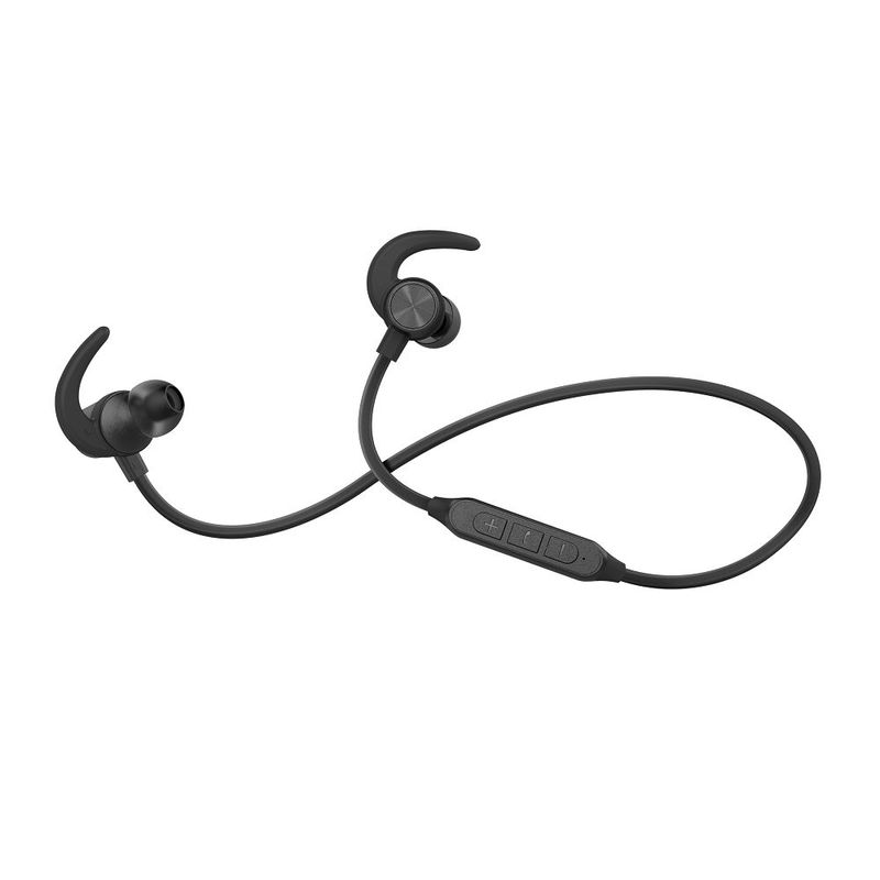 Motorola VerveLoop 105 Sport Black Wireless In-Ear Earbuds with Back Band Wear Style