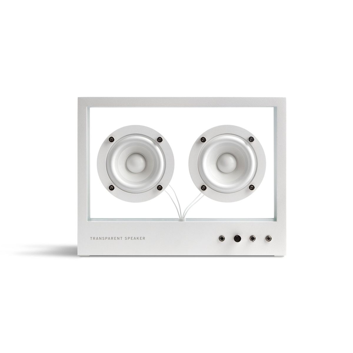 Transparent Sound STS-W Small Transparent Speaker White