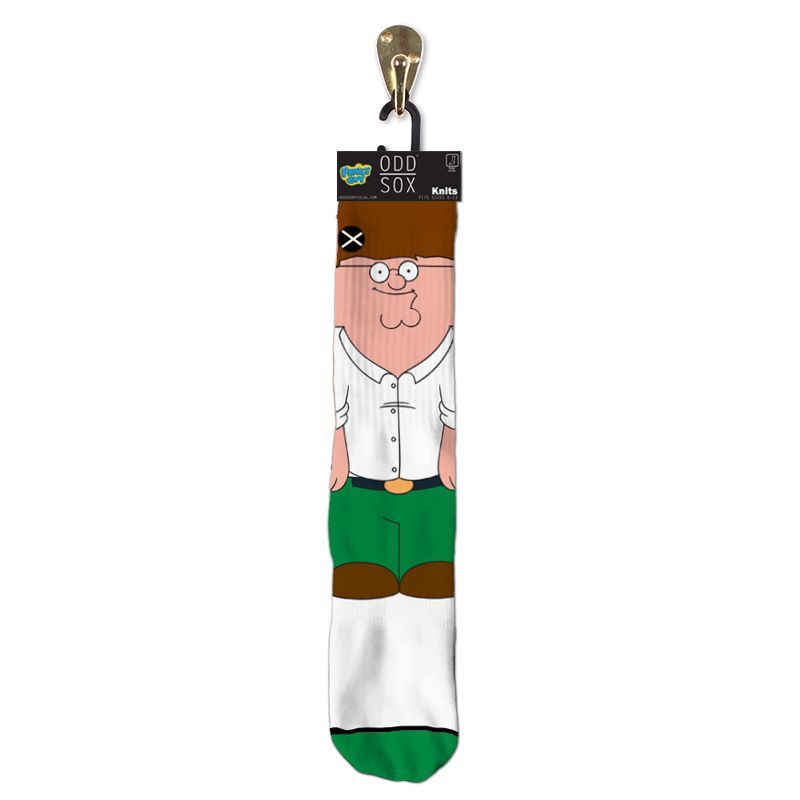 Odd Sox Family Guy Peter & Quagmire Knit Men's Socks (Size 6-13)