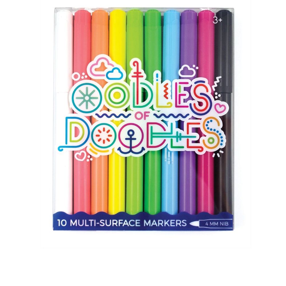 International Arrivals Oodles Of Doodles Multi-Surface Markers
