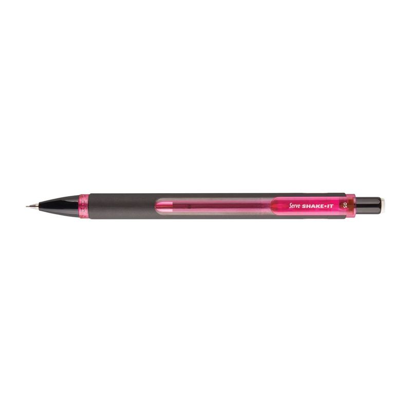 قلم ميكانيكي Serve Shake-It - وردي - 0.5 مم