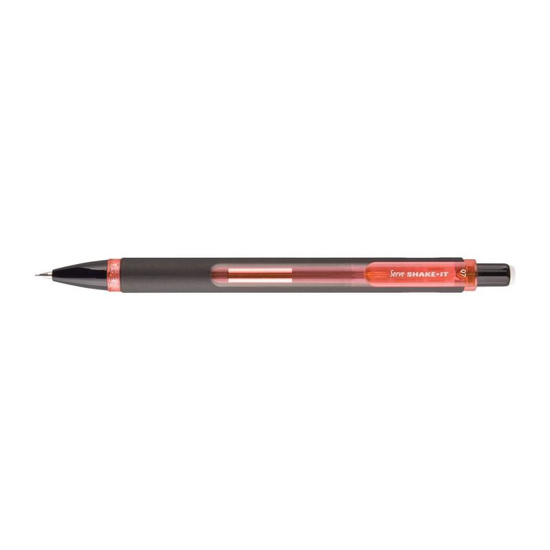Serve Shake-It Mechanical Pencil Red 0.7mm