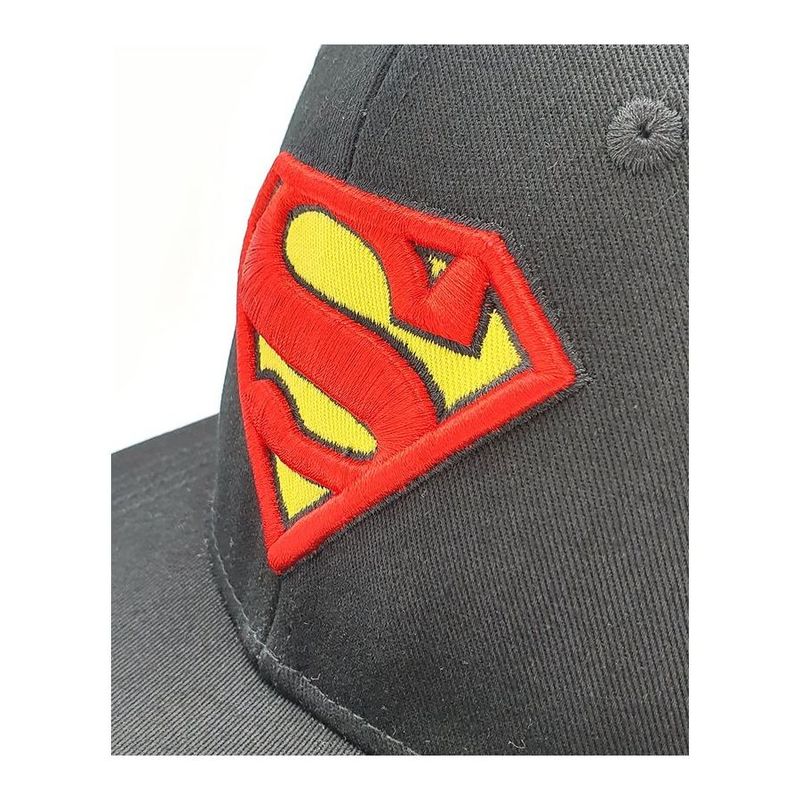 Fabric Flavours Superman Comic Unisex Cap Black