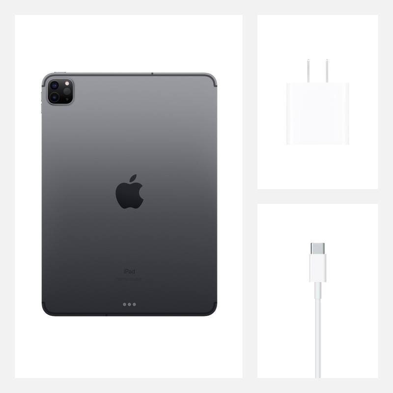 Apple iPad Pro 11-Inch Wi-Fi + Cellular 128GB Space Grey (2nd Gen) Tablet