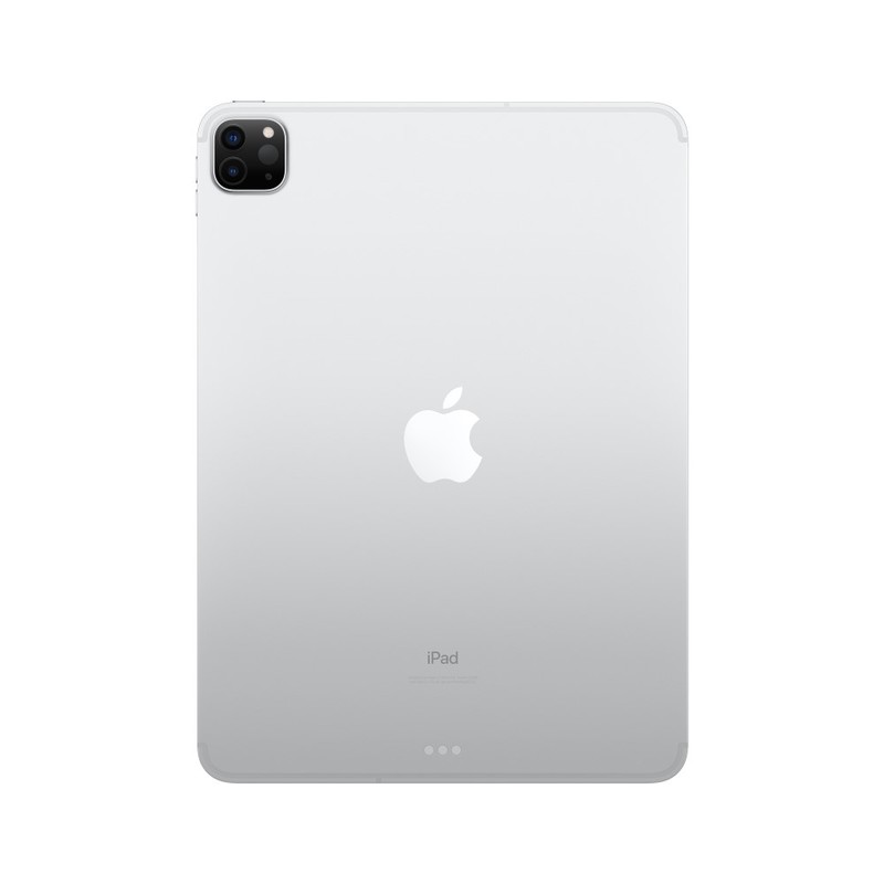 Apple iPad Pro 11-Inch Wi-Fi + Cellular 128GB Silver (2nd Gen) Tablet