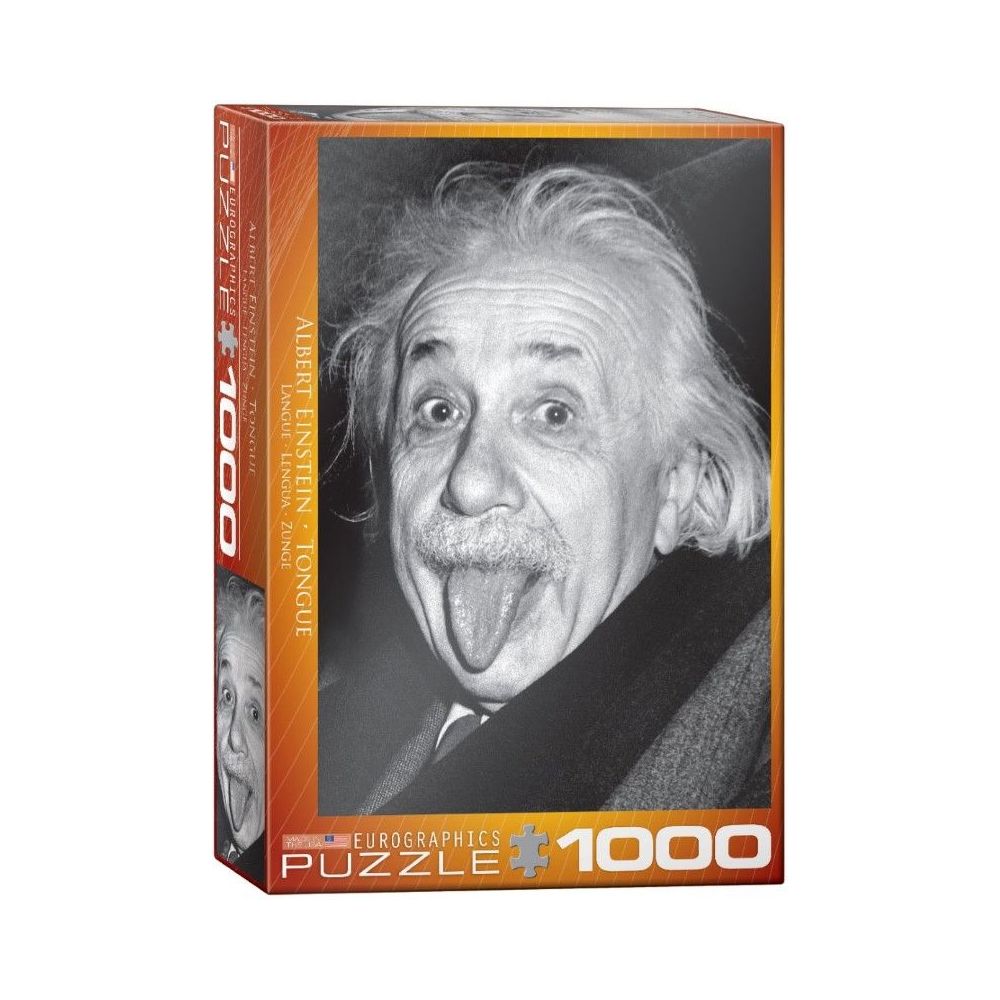 Eurographics Einstein Tongue 1000 Pcs Jigsaw Puzzle