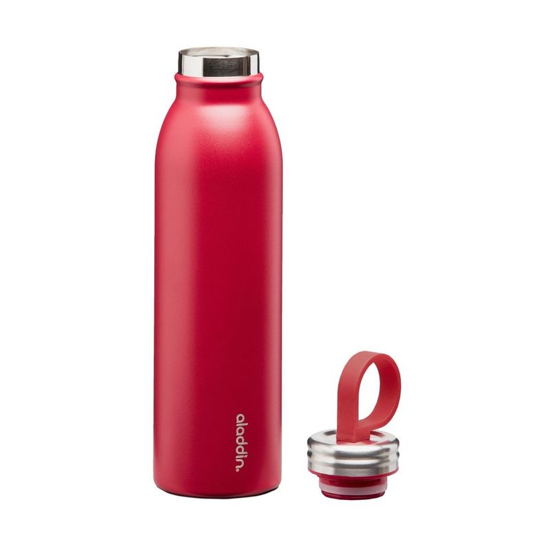 Aladdin Chilled Thermavac Stainless Steel Water Bottle 0.55L Cherry Red