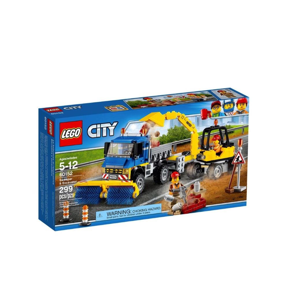 LEGO City Sweeper & Excavator 60152