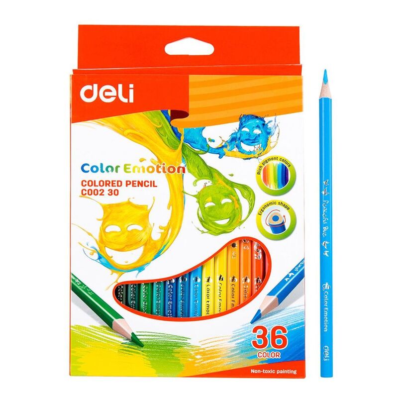 Deli Colored Pencils (Set of 36)