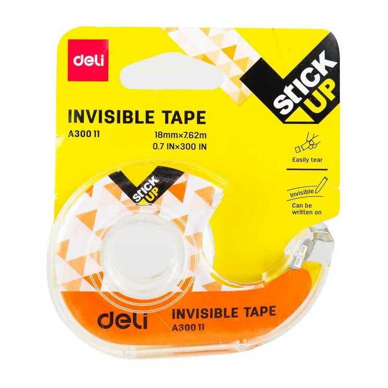 Deli Invisible Tape 0.7X300 with 1 Plastic Core
