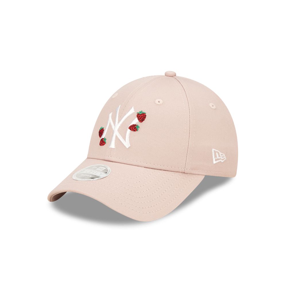 New Era MLB Strawberry New York Yankees 9Forty Women's Cap - Pink (One Size)