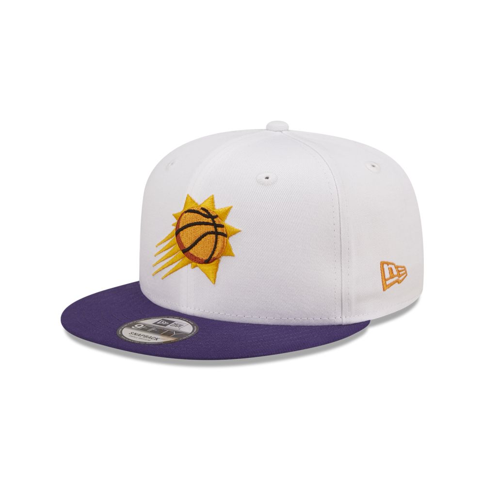 New Era NBA Crown Team Phoneix Suns 9Fifty Men's Snapback Cap - White