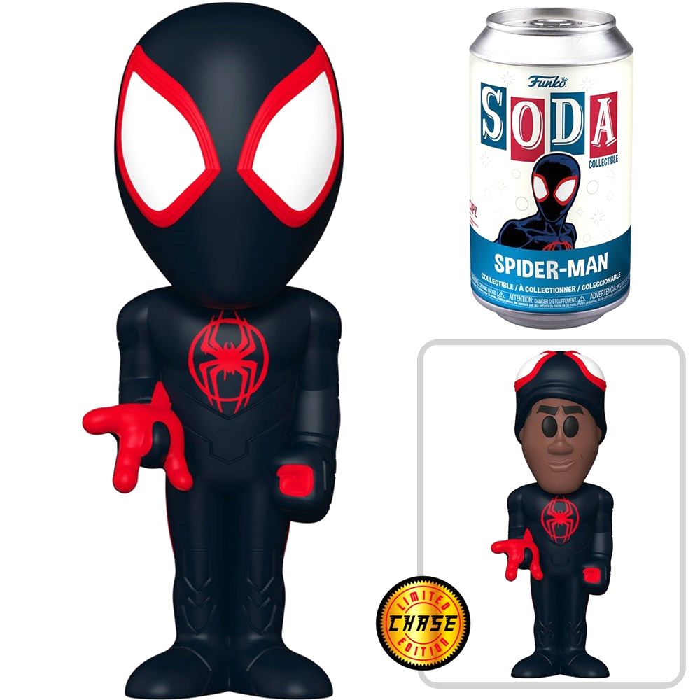 Funko Pop! Vinyl Soda Marvel Spider-Man Across The Spider-Verse Miles 3.75-Inch Vinyl Figure (*With Chase)