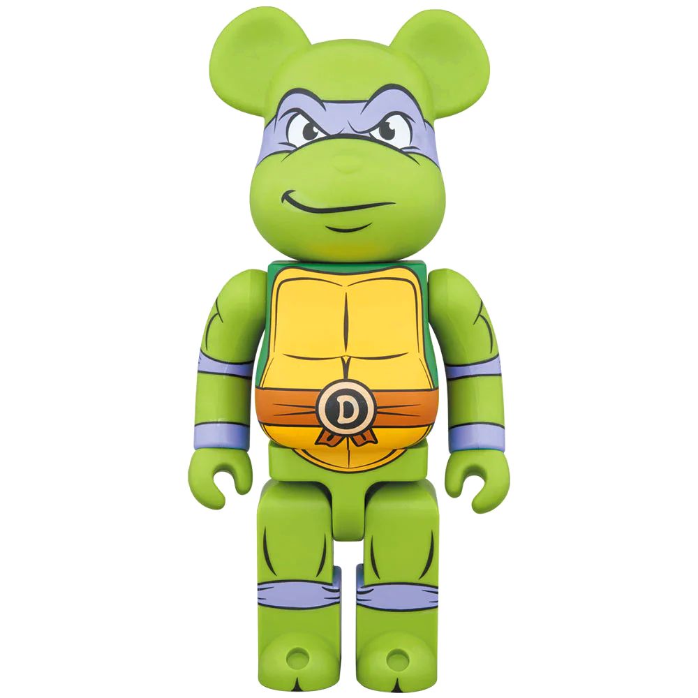 Bearbrick 1000% Teenage Mutant Ninja Turtles Donatello Figure (72cm)