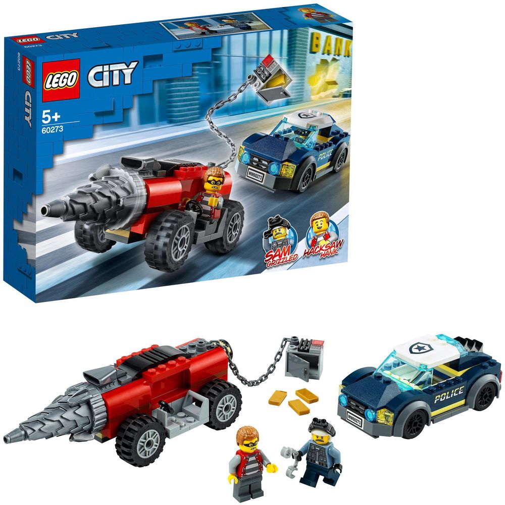 LEGO City Police Elite Police Driller Chase 60273
