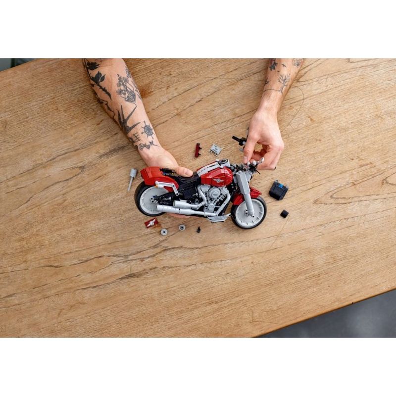 LEGO ICONS Harley-Davidson Fat Boy Building Kit 10269 (1023 Pieces)