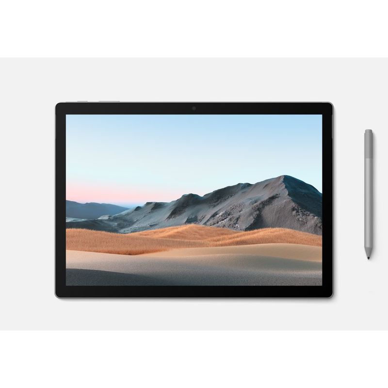 الكمبيوتر اللوحيMicrosoft Surface Book 3 الكل في واحد للأعمال بمعالجi5 1035G7 الجيل العاشر/ بقدرة 8 جيجابايت/ومحرك أقراص صلبة من نوع SSD بسعة 256 جيجابايت/بطاقة رسومات Iris Plus Graphics/ شاشة قياس 13.5 بوصة/بلاتينيوم