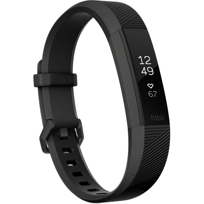 Fitbit Alta HR Black/Gunmetal Heart Rate + Fitness Wristband (Large)