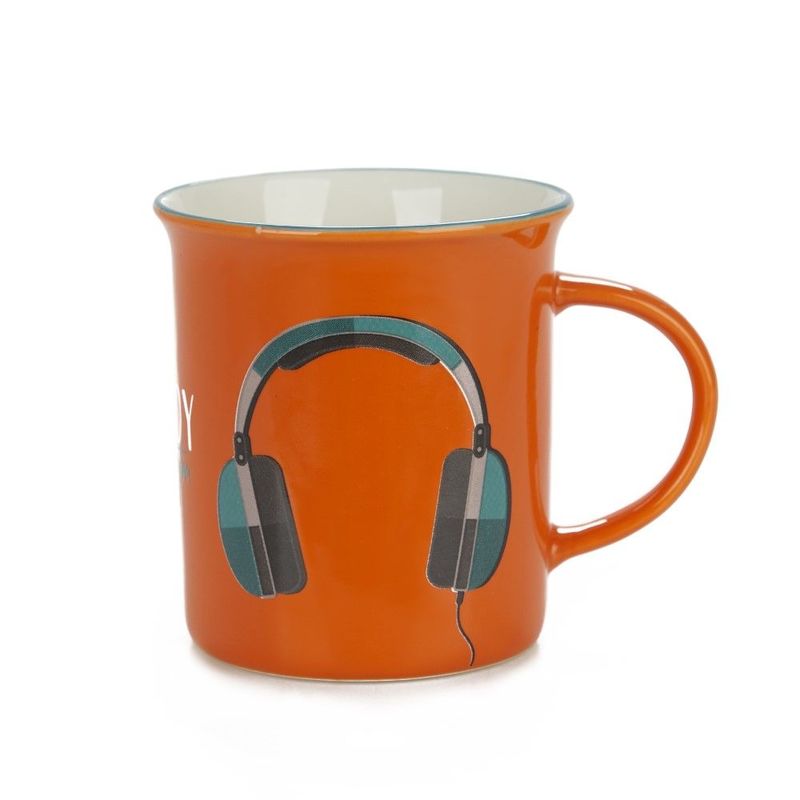 Balvi Enjoy Orange Ceramic Mug 312ml