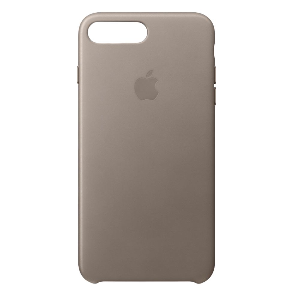 Apple Leather Case Taupe For iPhone 8/7 Plus