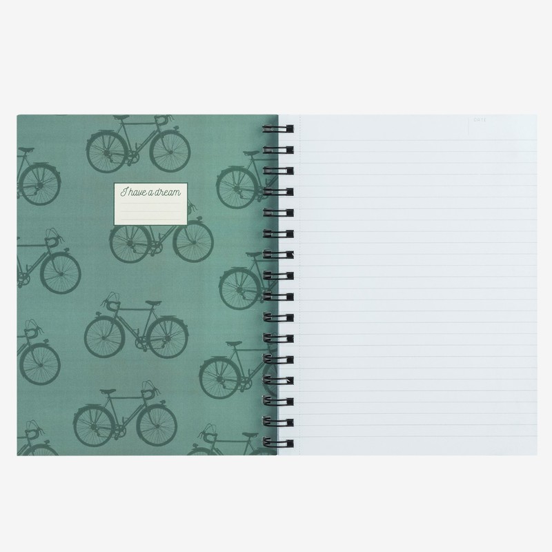Legami Spiral Notebook A5 Bike