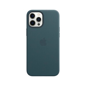 Apple Leather Case Baltic Blue with MagSafe for iPhone 12 Pro Max