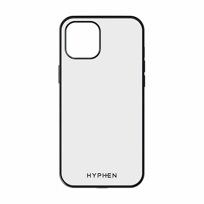 HYPHEN Clear Frame Case Black for iPhone 12 Mini
