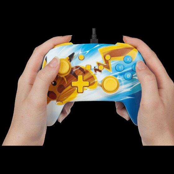 Powera Pokemon Pikachu Charge Wired Controller for Nintendo Switch