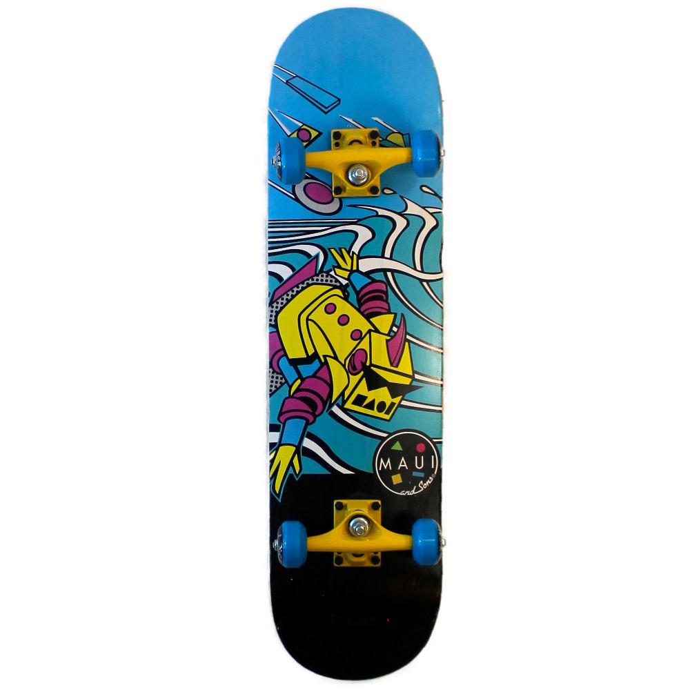 Maui & Sons Traditional Skateboard Invasion 31-Inch