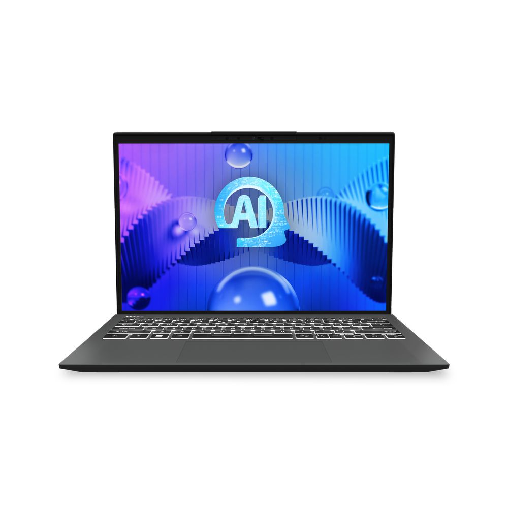 MSI Prestige 13 AI Evo A1MG Gaming Laptop Intel Core Ultra 7 155H/ 512GB SSD/ 16GB RAM/ Intel Arc Graphics/ 13.3-Inch 16:10/ 2.8K (2880 X 1800) OLED Panel/ Win11 - Stellar Grey (Arabic/English)
