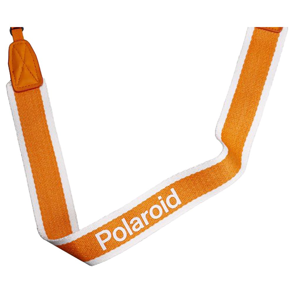 Polaroid Flat Orange Stripe Camera Strap