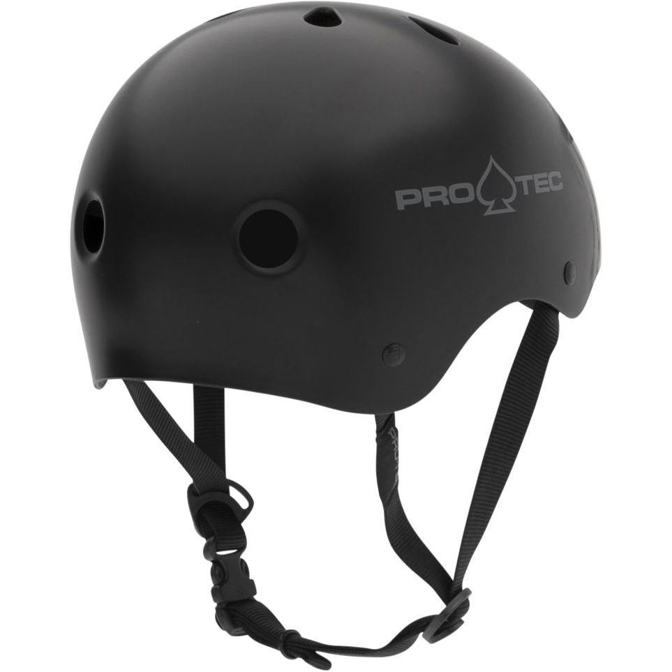 Pro-Tec Classic Skate Helmet Matte Black (Large)