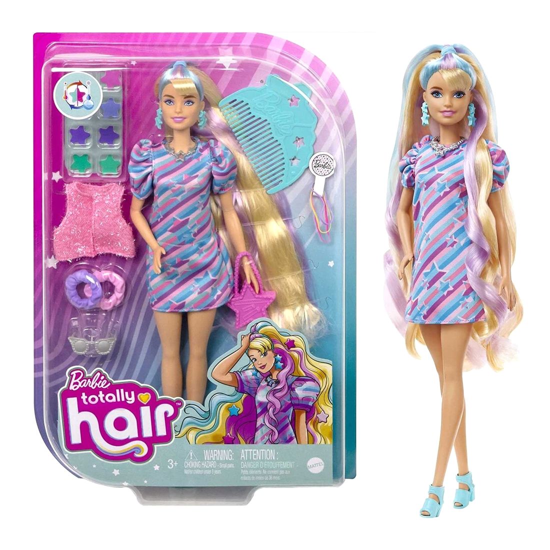 Barbie Totally Hair Blonde Doll HCM88