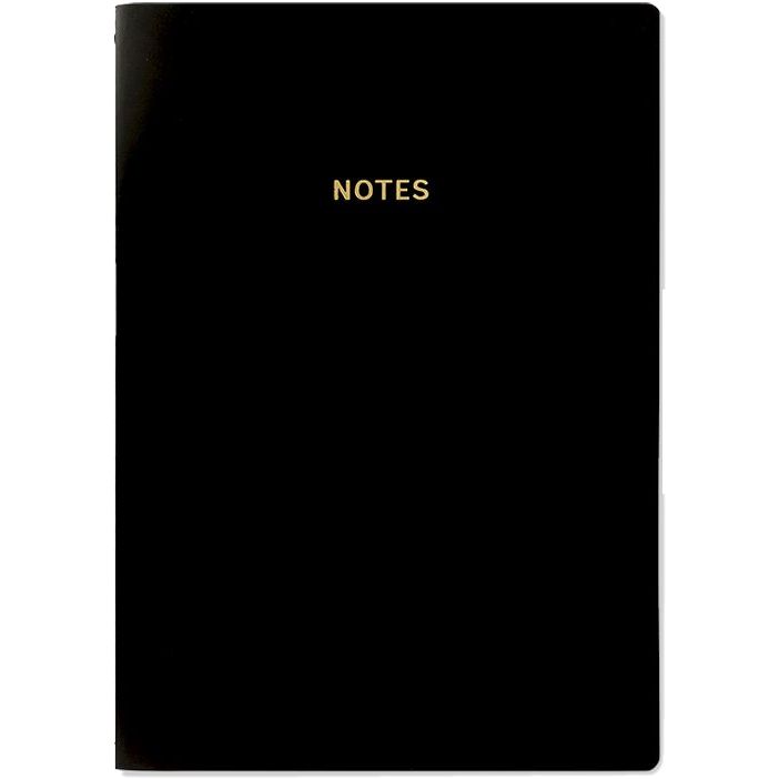 Go Stationery Colourblock Black A4 Notebook