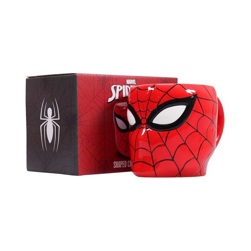 Marvel Spider-Man Shaped Mug Boxed