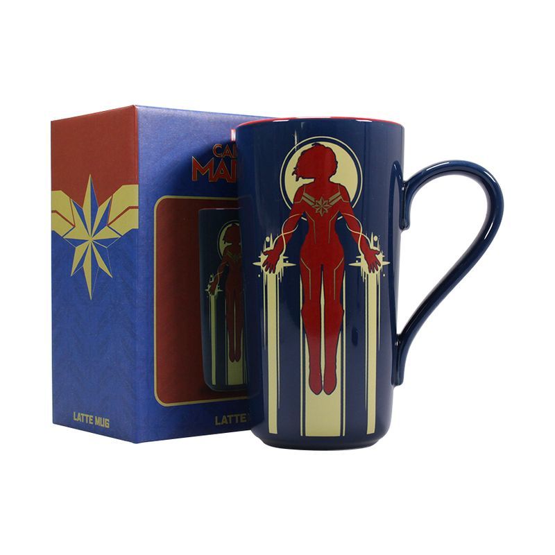 Marvel Captain Marvel Latte Mug Boxed 500ml