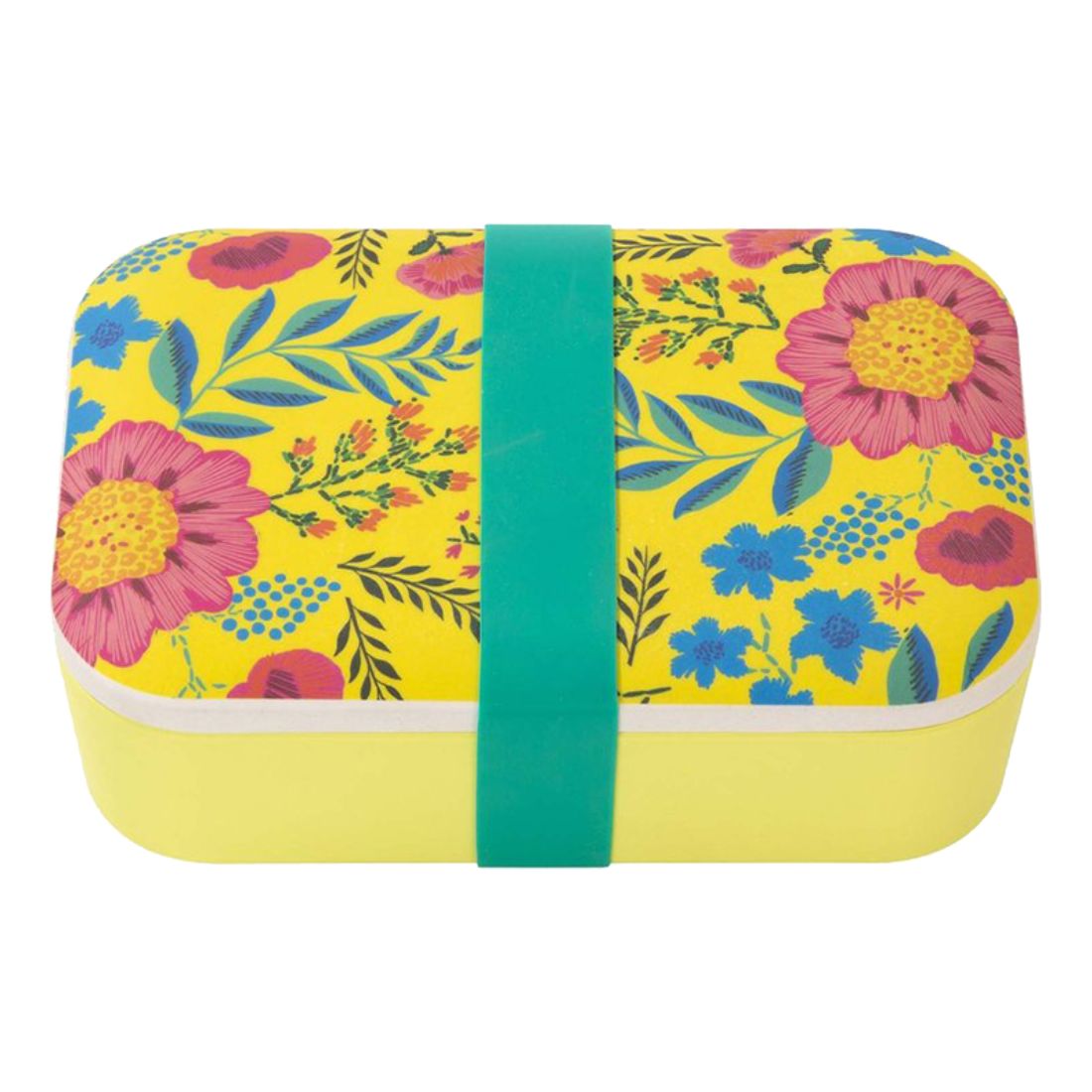 Boho Floral Design Eco Lunch Box