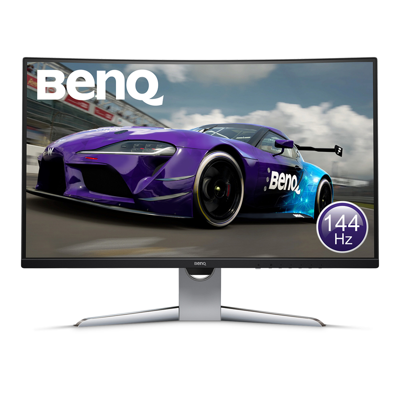 BenQ EX3203R 31.5-INCH Curved Gaming Monitor - Metallic Grey