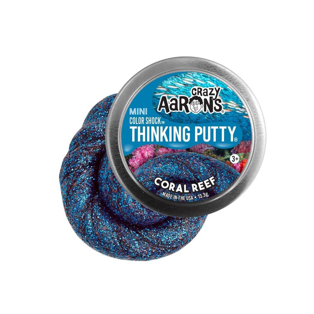 Crazy Aaron's Thinking Putty Effects2 Coral Reef 2 Inch Tin