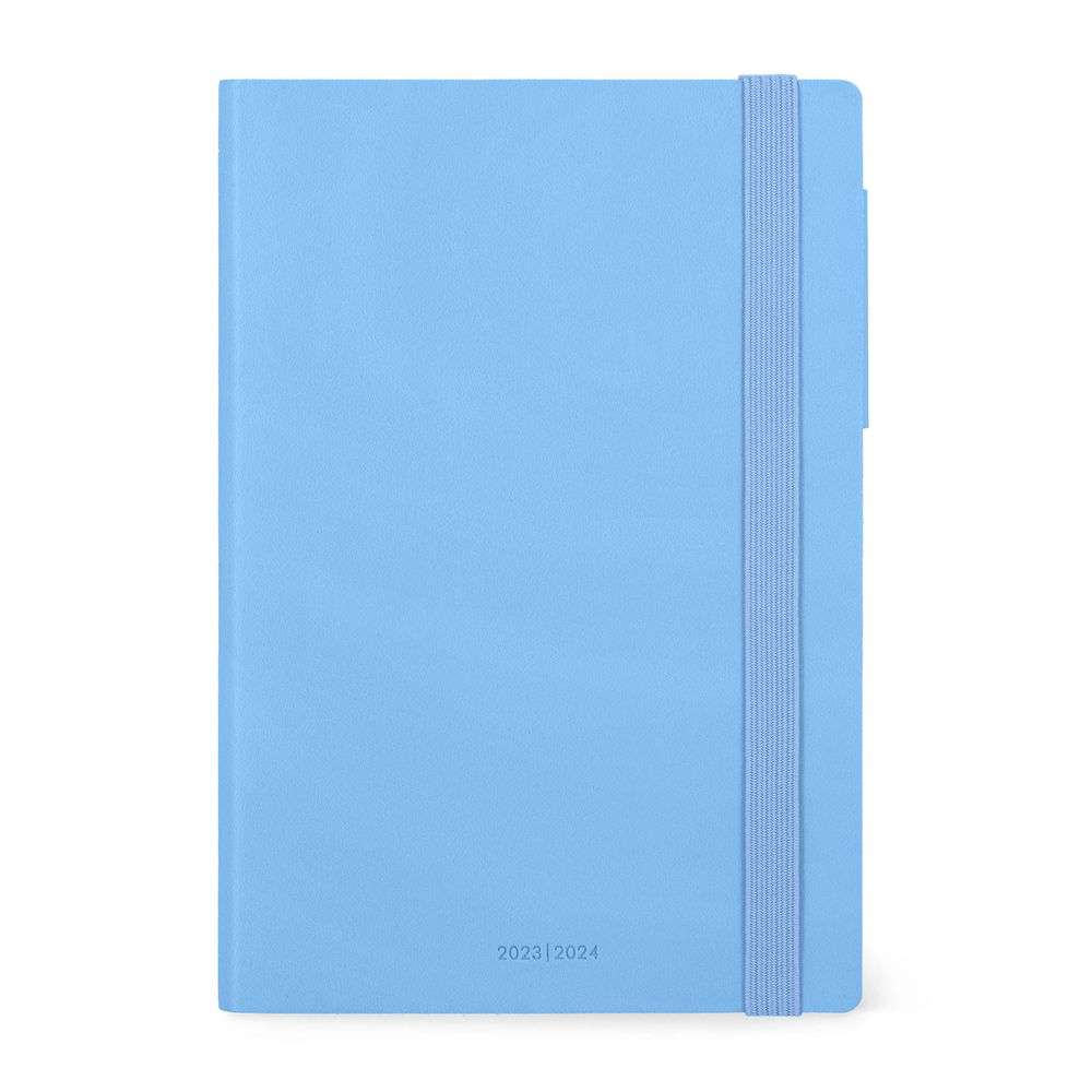 Legami 16-Month Diary - 2023/2024 - Medium Daily Diary - Light Blue