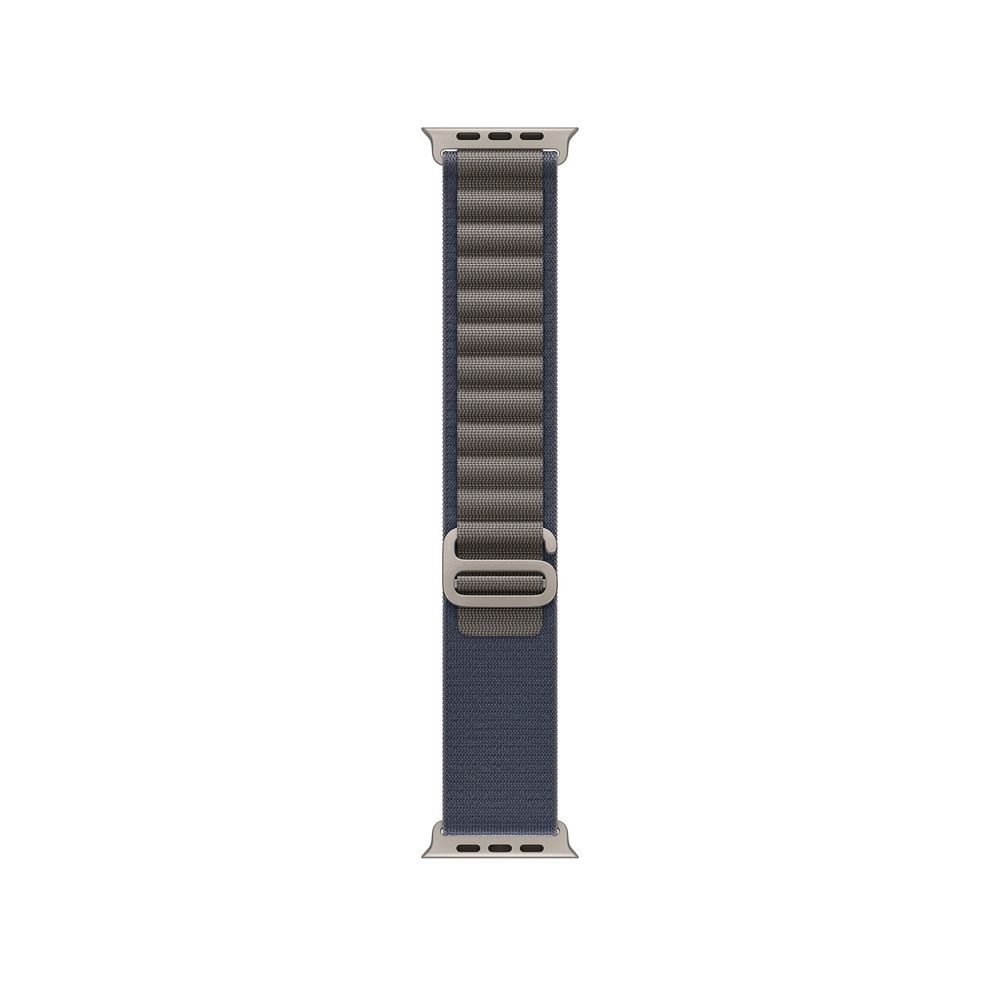 Hyphen Watch Strap For Apple Ultra 2/Ultra 49mm - Nylon Loop - Medium - Blue