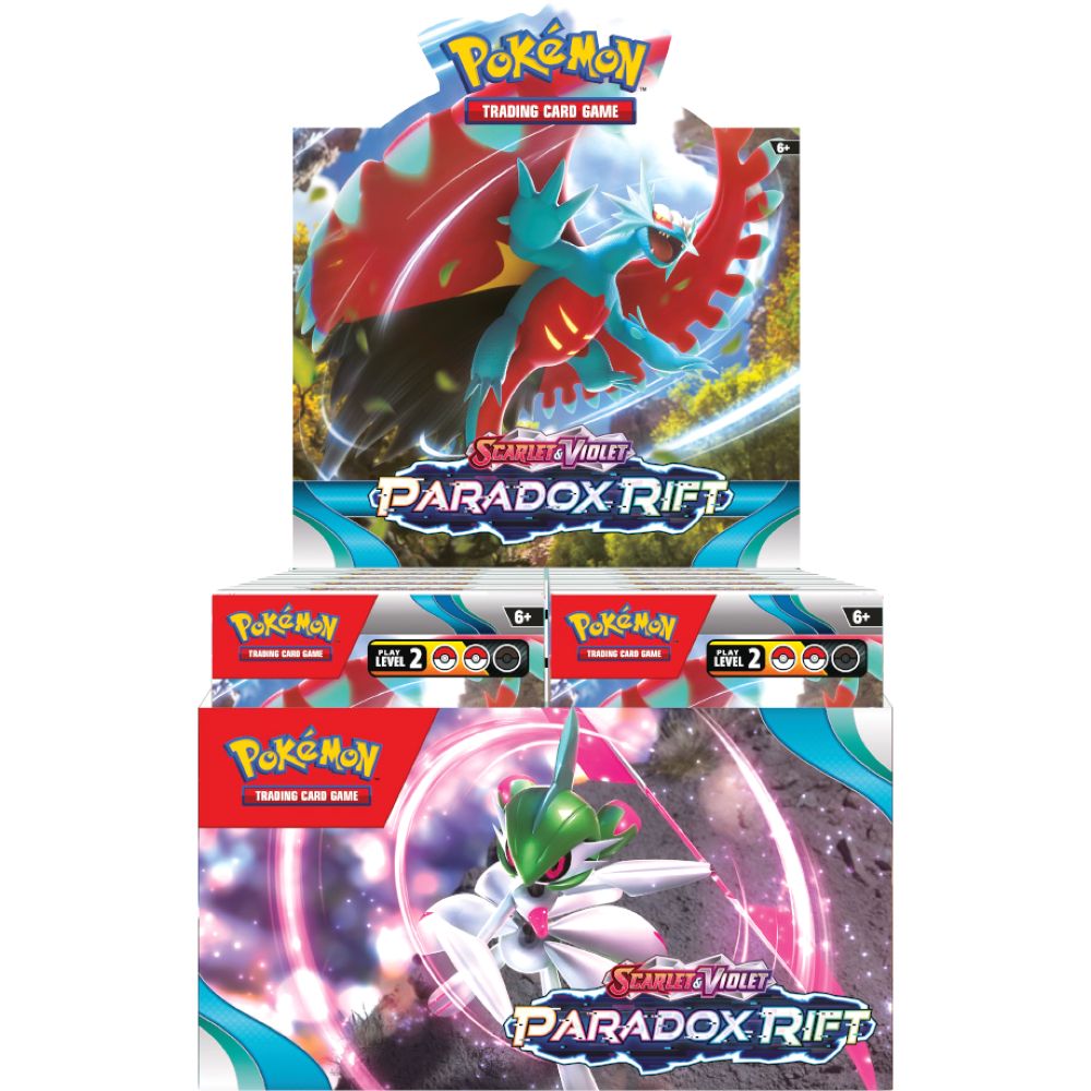 Pokémon TCG Scarlet And Violet 04 Paradox Rift Build And Battle Box