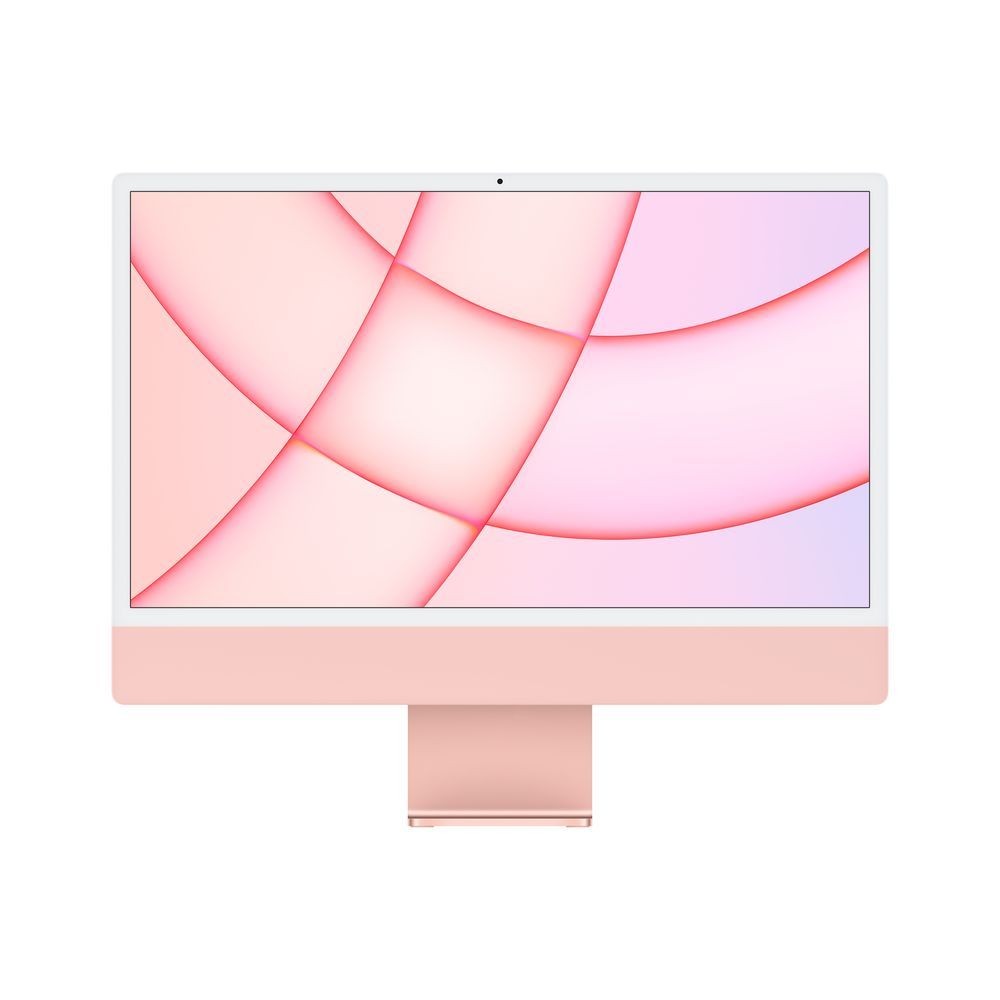 Apple iMac 24-Inch Retina 4.5K Apple M1 Chip with 8-Core CPU/7-Core GPU/8GB/256GB 2 Ports Pink English